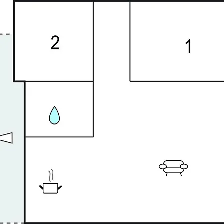 Holiday home In With Ethernet Internet Hundeidvik